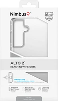 Alto 2 Case with Magnetic Ring Clear for Samsung Galaxy S25