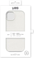 Étui Dot compatible avec MagSafe UAG - iPhone 14 Plus, blanc (Marshmallow)