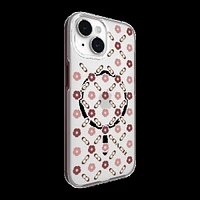 iPhone 15/14/13 Coach Protective Case w/Magsafe - Tea Rose