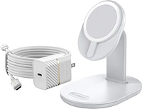 Otterbox 15W Wireless Charging Stand for MagSafe V2 - White (Lucid Dreamer)