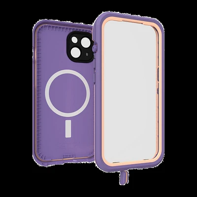 iPhone 15 Otterbox Fre MagSafe Case - Purple (Rule Of Plum)