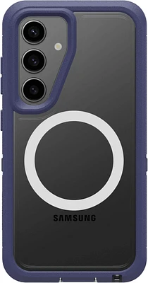 OtterBox 7797638 Étui Defender Pro XT Clear Magnets Violet Thunder pour Samsung Galaxy S25
