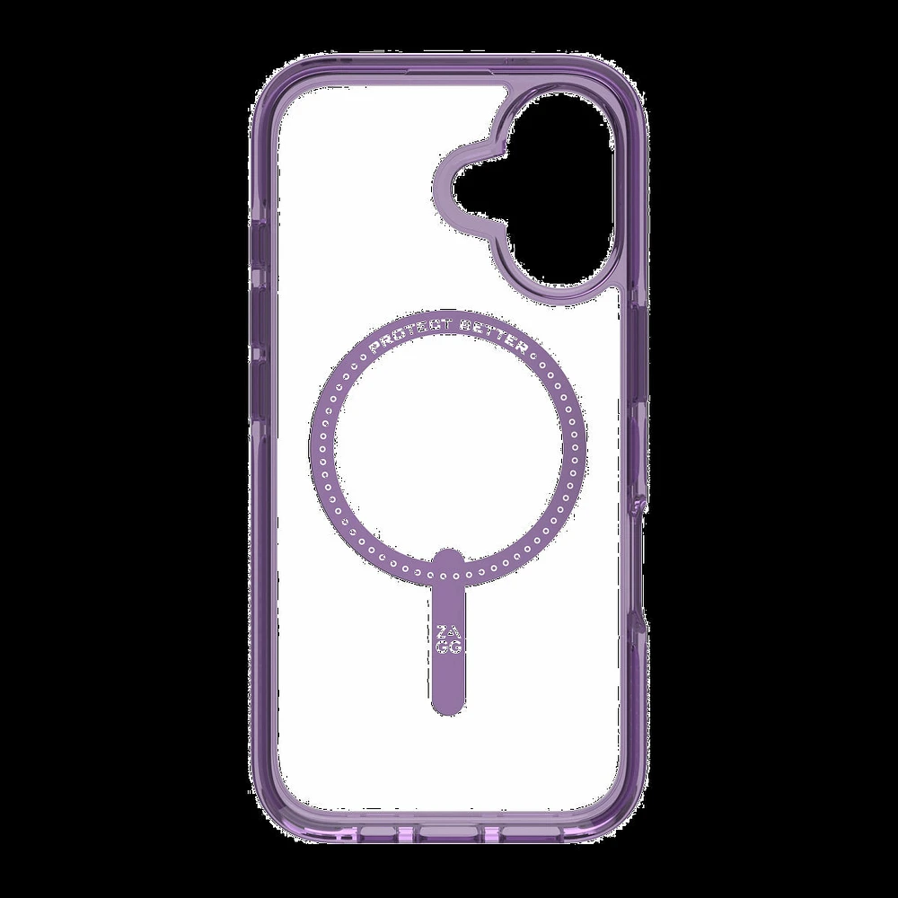 iPhone 16 ZAGG Graphene Santa Cruz Snap Case - Hyacinth