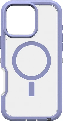 OtterBox - Defender Pro XT Clear MagSafe Case for Apple iPhone 16 Pro Max - Lavender Haze