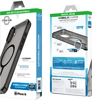 ITSKINS AP6NHBVARSMOK Étui Hybrid_R Vapor MagSafe Smoke pour iPhone 16