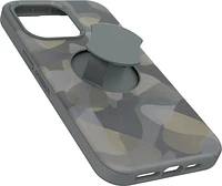 iPhone 15 Pro Max Otterbox OtterGrip Symmetry w/ MagSafe Series Case - Grey (Iron Camo)