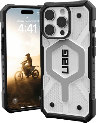 iPhone 16 Pro UAG Pathfinder Clear MagSafe Case - Ice