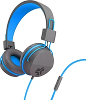 JLab IFCHJKSTUDIORGRYBLU122 JBuddies Studio Over Ear Écouteurs Pliant Enfants Bleu/Gris