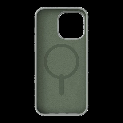 Étui Manhattan Snap ZAGG (GEAR4) – iPhone 15 Pro Max, vert cendré