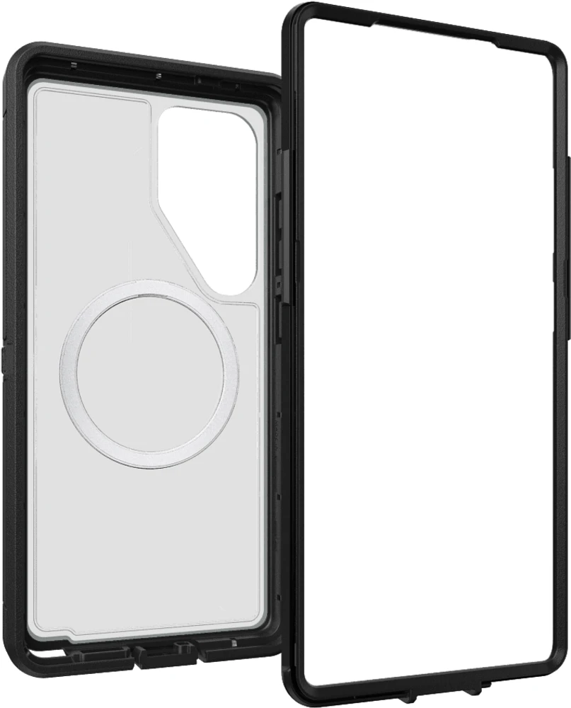 OtterBox 7797641 Étui Defender Pro XT Clear Magnets Dark Side pour Samsung Galaxy S25 Ultra