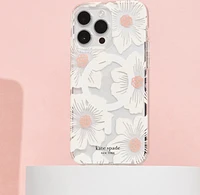 iPhone 15 Pro Max Kate Spade Protective Hardshell MagSafe Case - Hollyhock