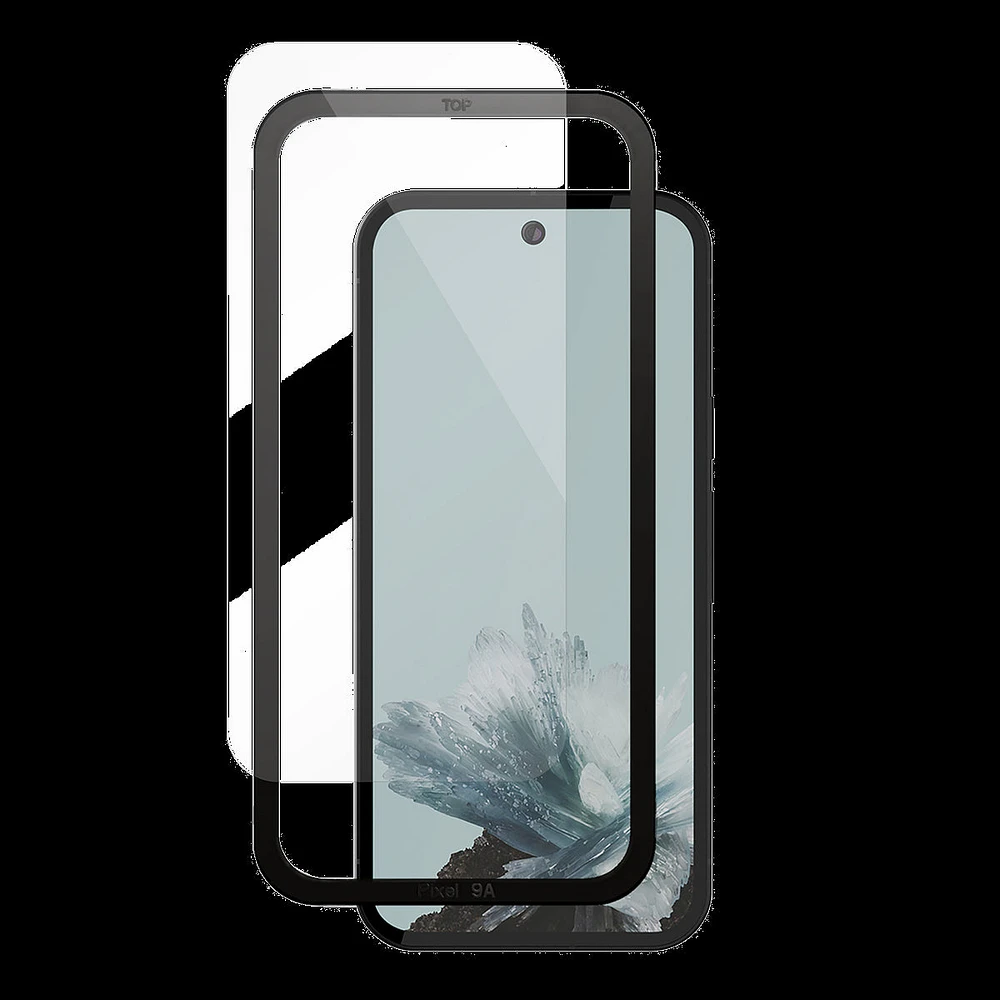 Tempered Glass Screen Protector with Installation Kit for Google Pixel 9a