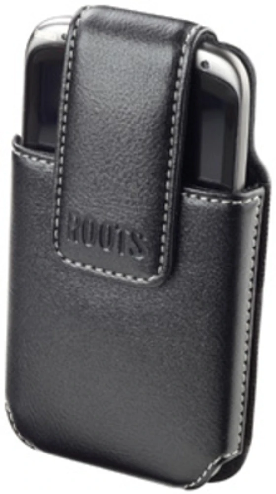 Vertical Leather Holster with Adjustable Velcro Sides To Fit XLarge Phones