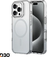 AXS Crystal Shield D3O® Magsafe Compatible Apple iPhone 16 Pro | Mist Grey Gradient