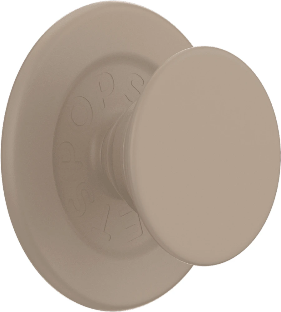 PopSockets - PopGrip MagSafe Circle Soft Touch - Latte