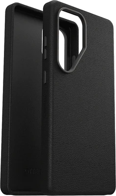 OtterBox - Symmetry Cactus Leather Case for Samsung Galaxy S25 Ultra - Noir Ash
