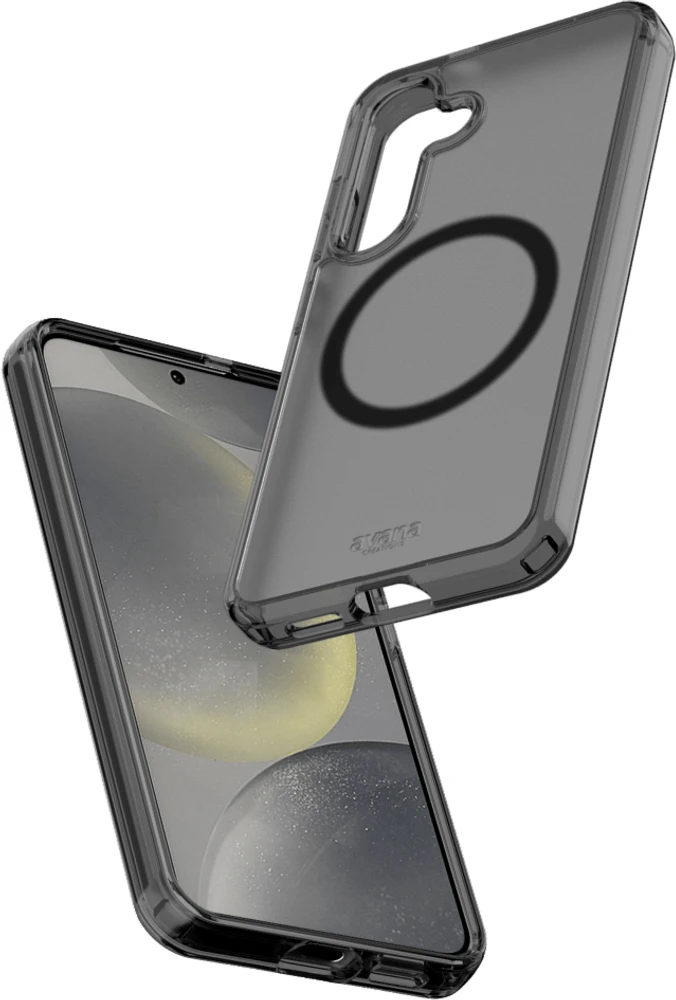 Avana SGZRAVMISMIAS Étui Mist Compatible avec MagSafe Ash pour Samsung Galaxy S25
