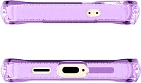 Spectrum_R Clear Case Light Purple for Samsung Galaxy S25