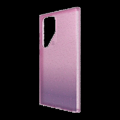 Samsung Galaxy S24 Ultra 5G ZAGG (GEAR4) Milan Case - Glitter Pink