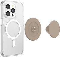 PopSockets - PopGrip MagSafe Circle Soft Touch - Latte
