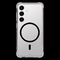 DropZone Rugged Compatible w/MagSafe Case Clear for Samsung Galaxy S25