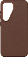 OtterBox - Symmetry Cactus Leather Case for Samsung Galaxy S25 - Rich Adobe