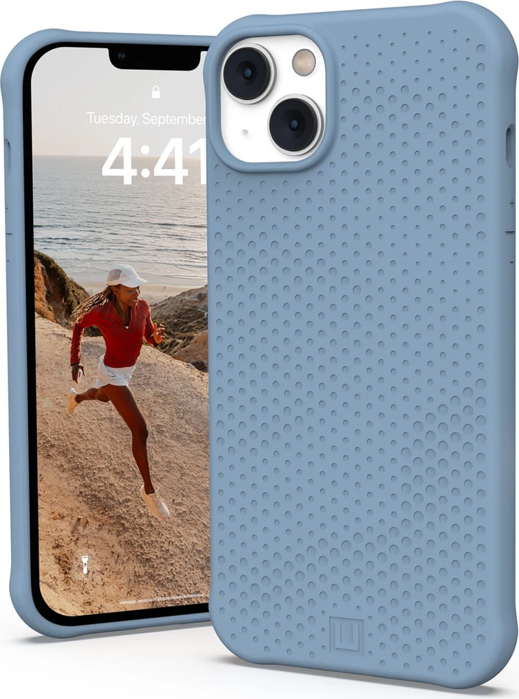 Étui Dot compatible avec MagSafe UAG - iPhone 14 Plus, bleu (Cerulean)