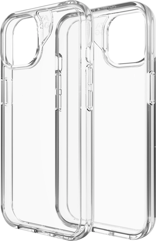 Étui Crystal Palace Snap ZAGG (GEAR4) – iPhone 15/14/13, transparent