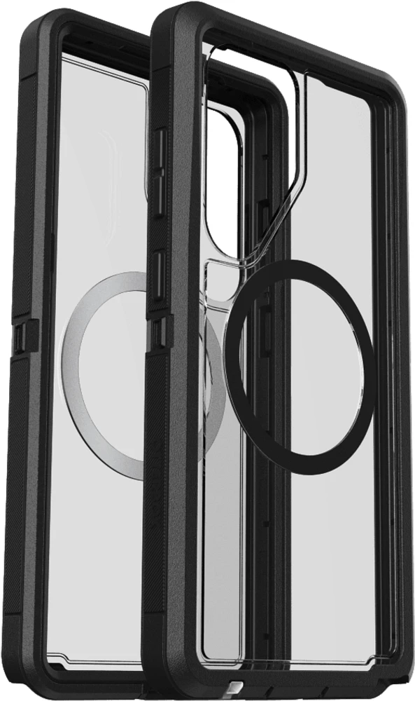 OtterBox 7797641 Étui Defender Pro XT Clear Magnets Dark Side pour Samsung Galaxy S25 Ultra