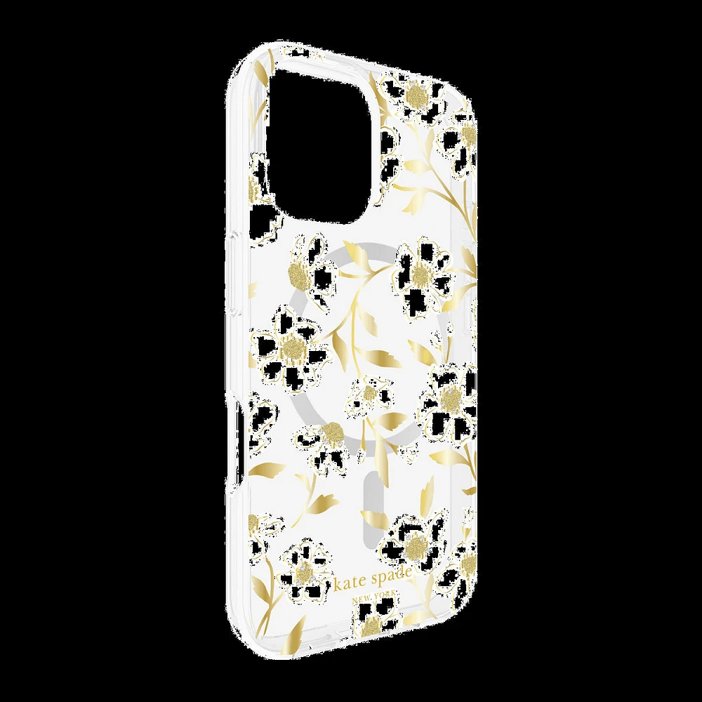 iPhone 16 Kate Spade Protective Prints MagSafe Case - Sunshine Floral