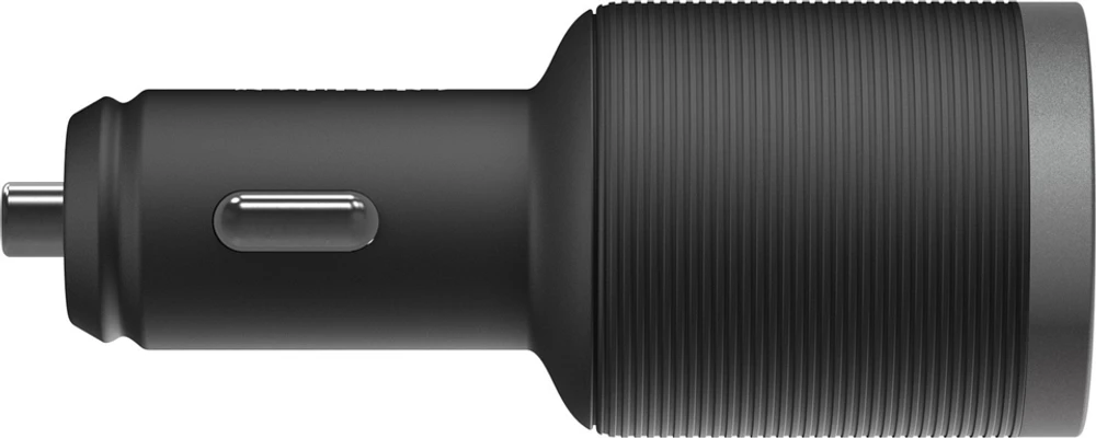OtterBox 7880899 Chargeur de Voiture Dual USB-C Premium Pro avec USB-A supplémentaire 72 W (USB-C 30WX2 + USB-A 12 W) Nightshade (Noir)