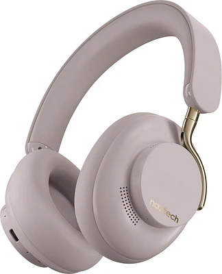 Naztech Aura 360 ANC Wireless Noise Cancelling Over-the-Ear Headphones - Pink - Moondust