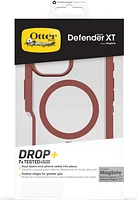 iPhone 16 Otterbox Defender XT Clear Pro w/ MagSafe Series Case - Clear/Red