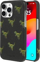 iPhone 15 Pro Max Coach Leather Slim Wrap - Repeat Rexy