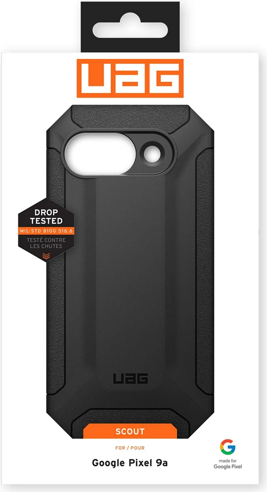 Scout Rugged Case Black for Google Pixel 9a