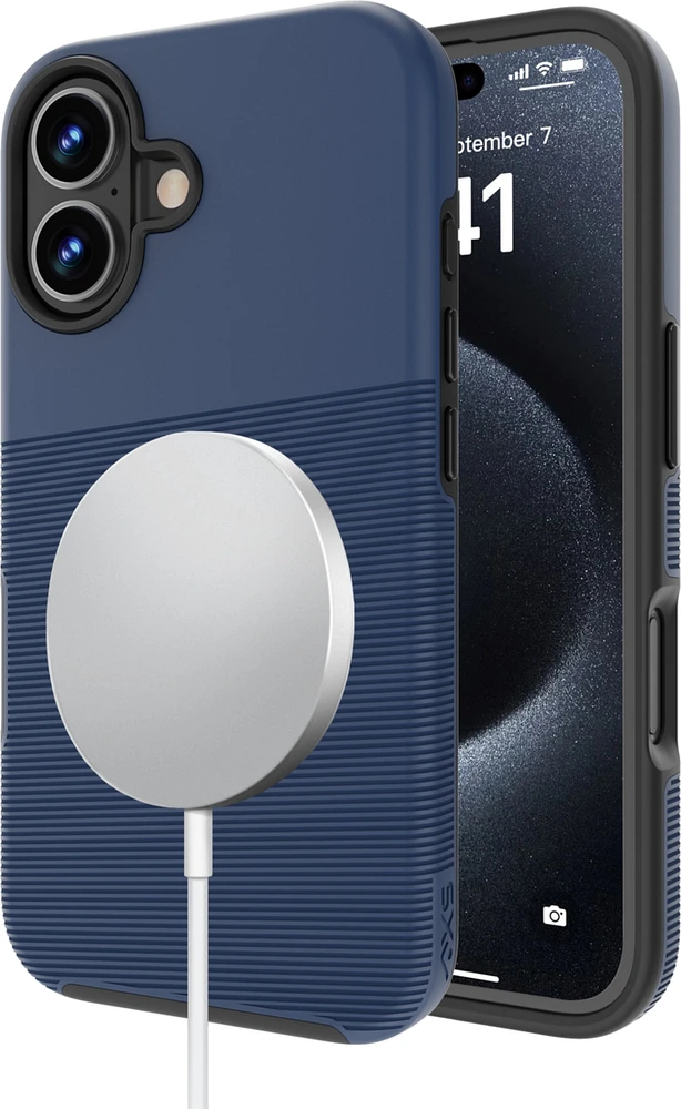 AXS - PROTech Plus MagSafe Case for Apple iPhone 16 - Astral Blue