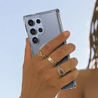 Hybrid_R Clear Case Compatible w/MagSafe for Samsung Galaxy S25 Ultra
