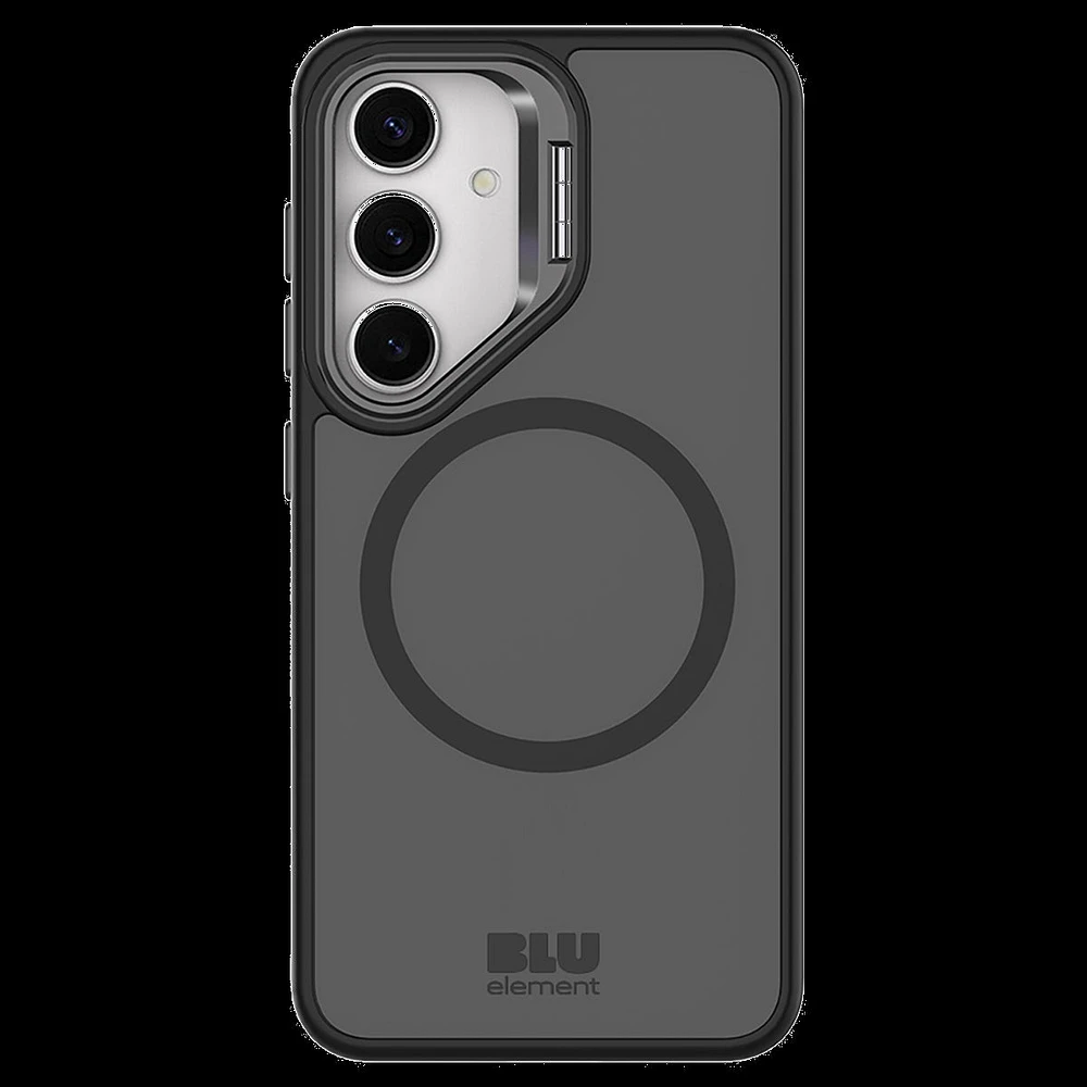 Blu Element BECKS25B1 Étui Chromatic Kick Compatible avec Magnets Noir pour Samsung Galaxy S25
