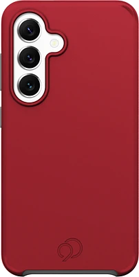Nimbus9 N9C3MSSAMGS25CR Étui Cirrus 3 Compatible avec MagSafe Crimson pour Samsung Galaxy S25
