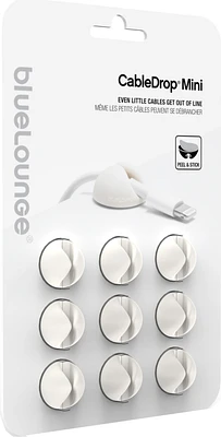 Cabledrop CableClip Mini - White