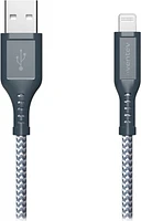 Ventev - High Speed USB A to USB C Braided Cable 6ft - Gray