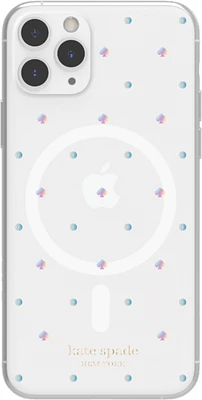 kate spade NY Hardshell avec MagSafe pour iP 12/12 Pro Max - Spade Pin Dot
