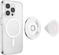 PopSockets - PopGrip MagSafe Circle - Fluted Opalescent