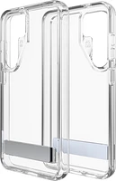 Zagg - Crystal Palace Case With Kick Stand For Samsung Galaxy S24 - Clear