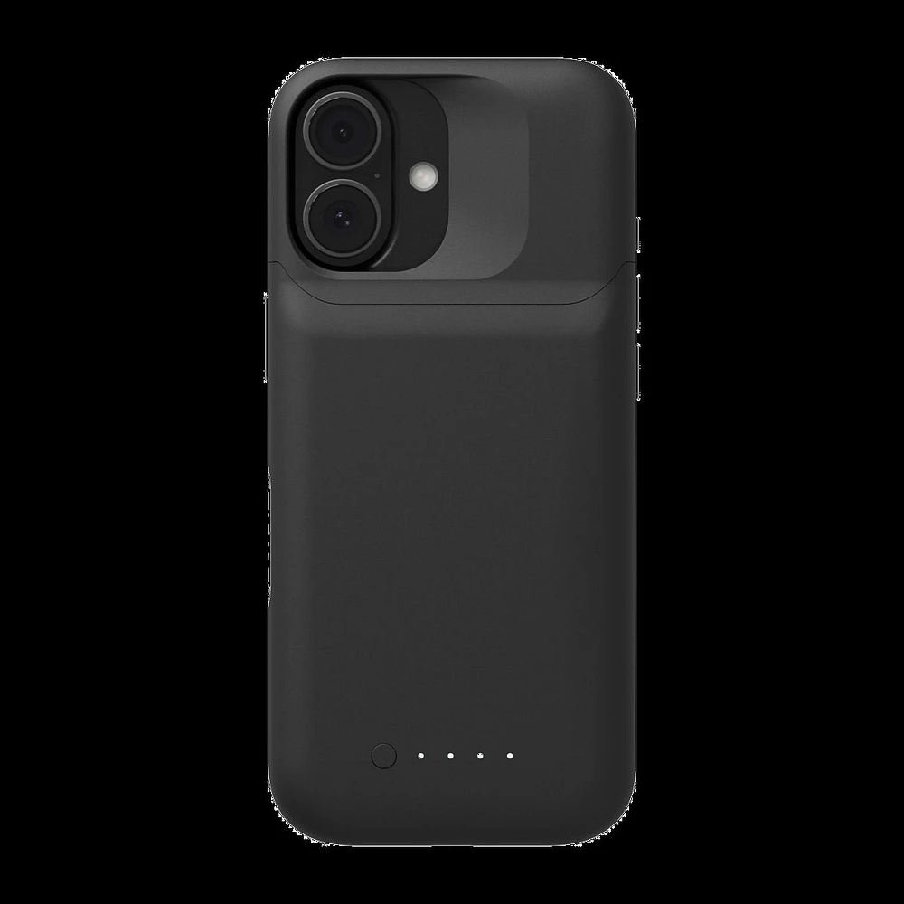 mophie - Juice Pack Battery Case for Apple iPhone 16 - Black