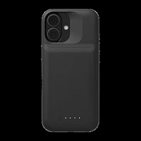 mophie - Juice Pack Battery Case for Apple iPhone 16 - Black