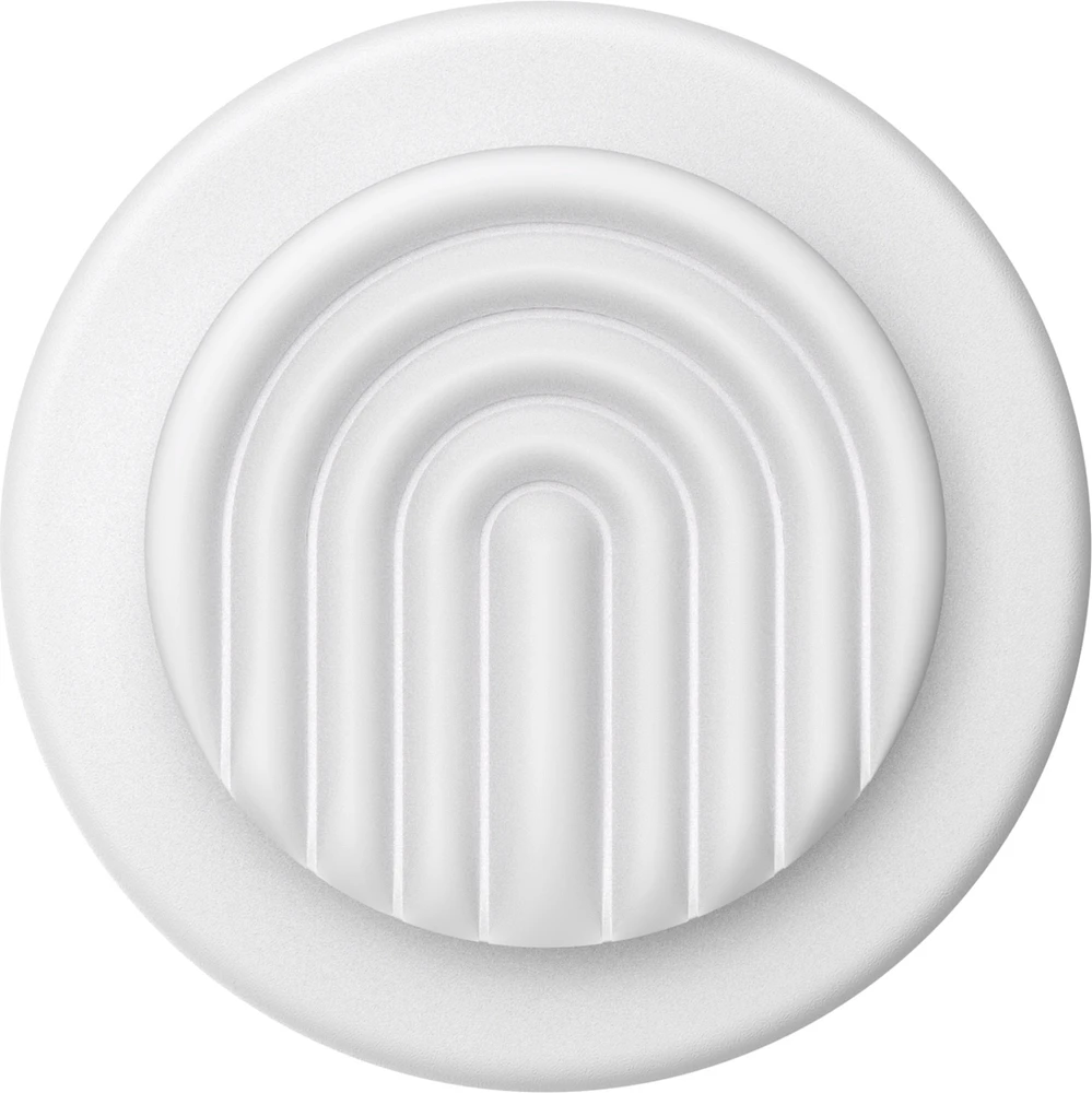 PopSockets 808970 PopGrip MagSafe Rond Anneau Adaptateur Curves Coconut Creme