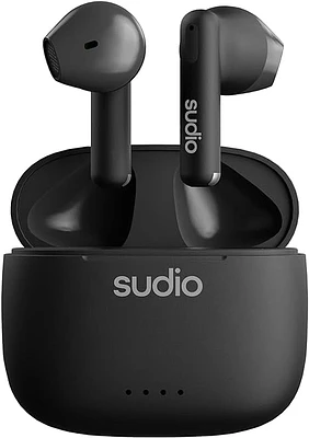 Sudio A1 Wireless Earbuds - Midnight Black