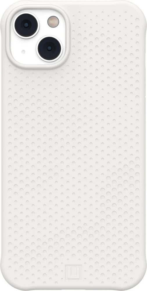 Étui Dot compatible avec MagSafe UAG - iPhone 14 Plus, blanc (Marshmallow)