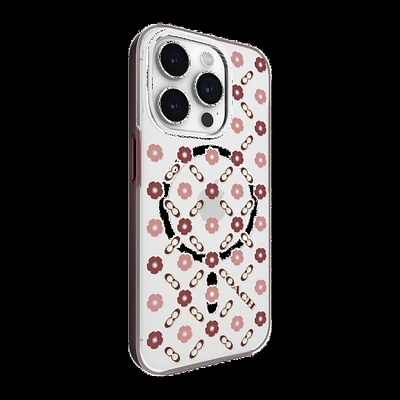 iPhone 15 Pro Coach Protective Case w/Magsafe - Tea Rose